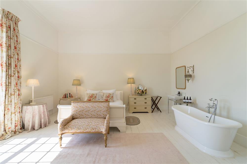 Large bedrooms provide plenty of space  at Butley Priory, Woodbridge