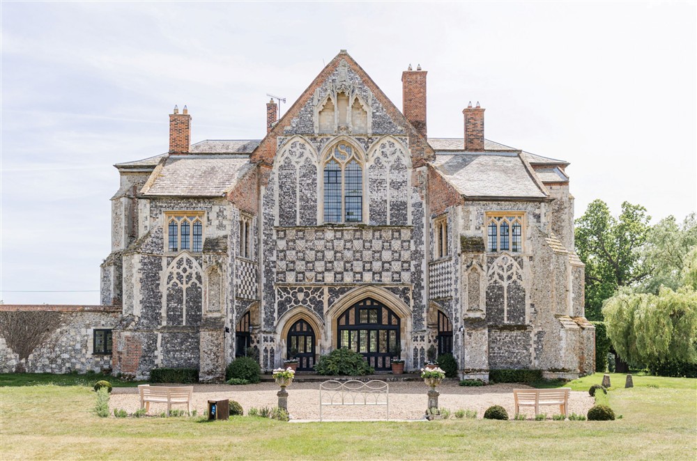 One of the most romantic houses in England at Butley Priory, Woodbridge