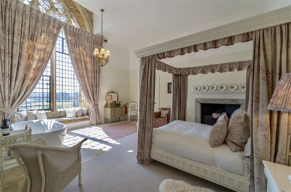 Original features seamlessly blend with contemporary furnishings at Butley Priory, Woodbridge