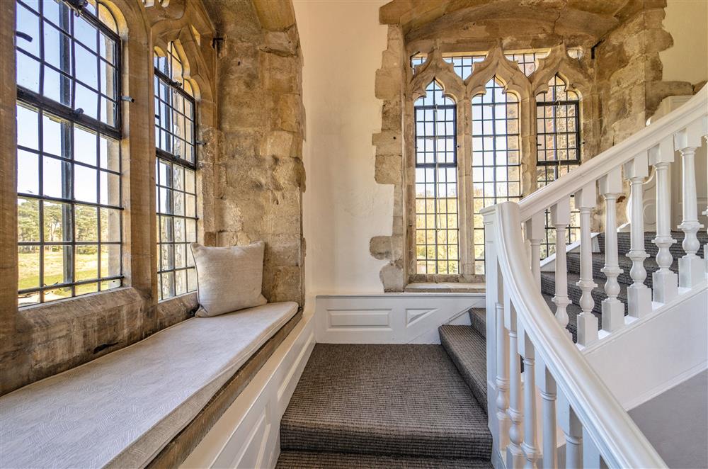Window seats to enjoy stunning views at Butley Priory, Woodbridge