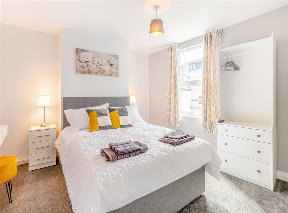 Double bedroom at Buttercup Apartment in Bridlington, North Humberside