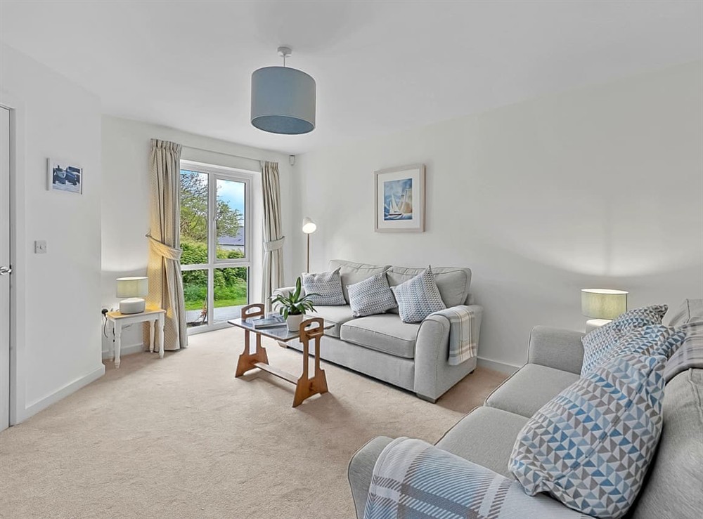 Living area at Buttercup Barn in St Austell, Cornwall