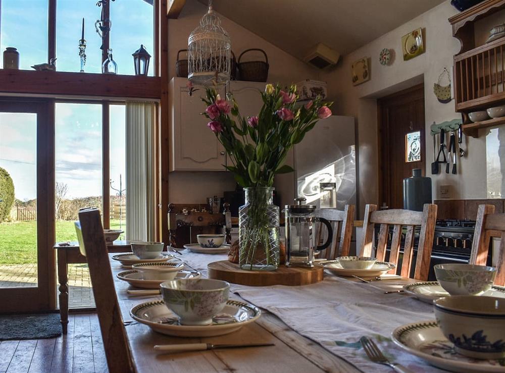 Dining Area at Buttercup Barn in Wootton, Isle of Wight