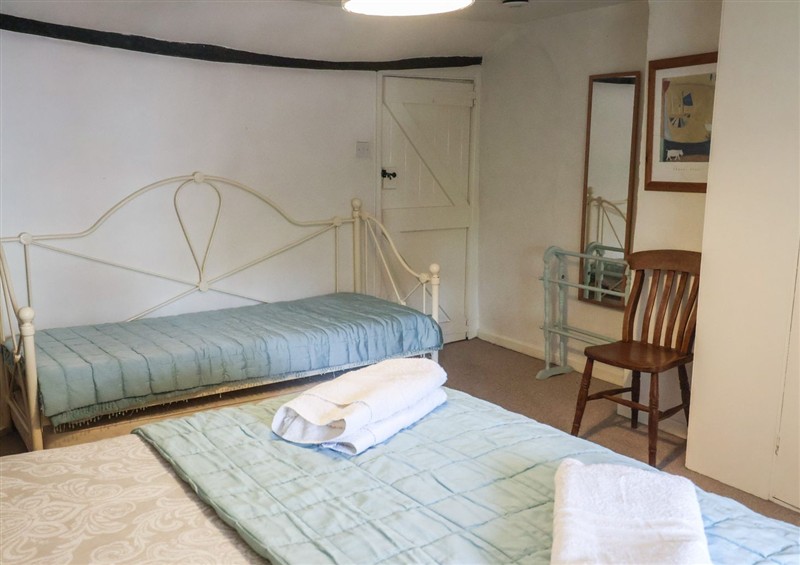One of the bedrooms at Buttercup, Blakeney