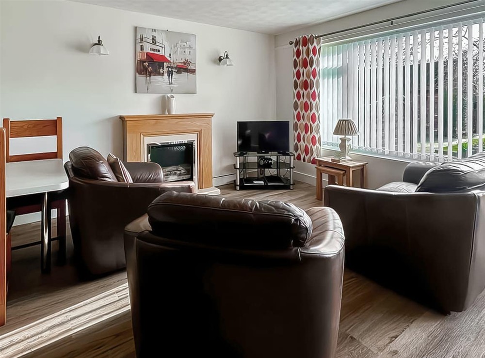 Living area at Buttercup Cottage in Burgh Le Marsh, near Skegness, Lincolnshire