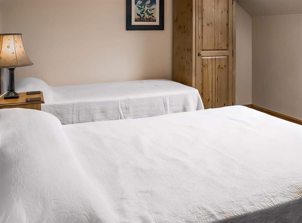 Twin bedroom at Buttercup Cottage in Burgh Le Marsh, near Skegness, Lincolnshire
