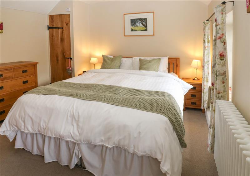 One of the bedrooms at Buttercup Cottage, Great Longstone