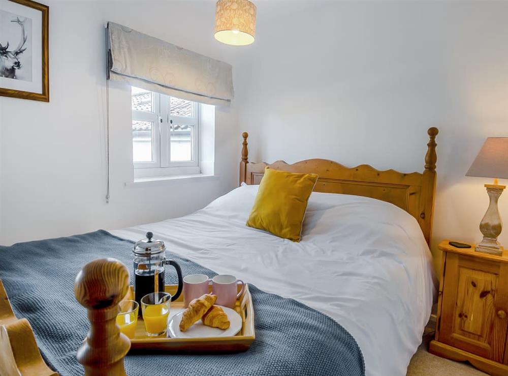 Double bedroom at Buttercup Cottage in Old Buckenham, Norfolk