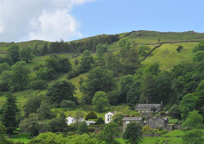 The area around Buttercup Cottage at Buttercup Cottage, Troutbeck