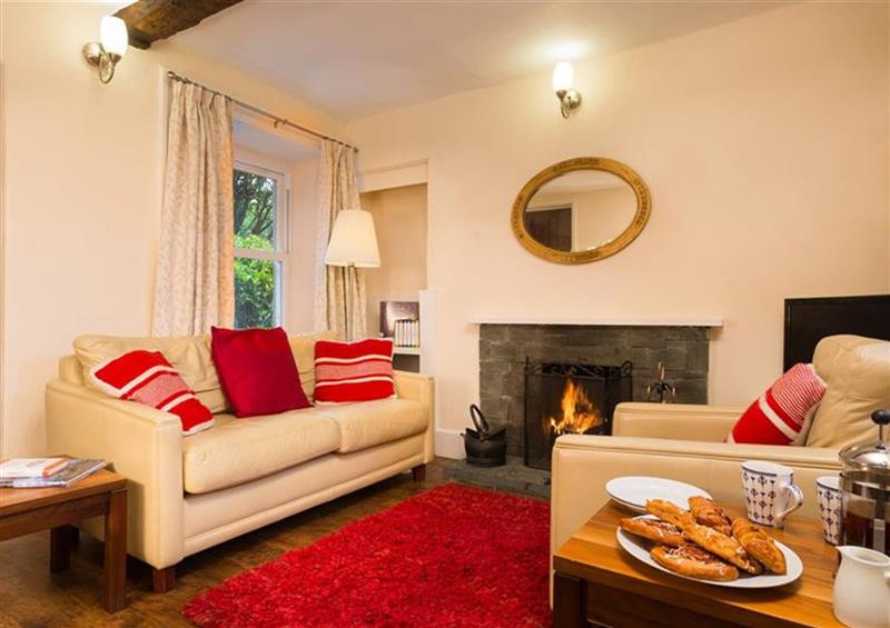 The living area at Buttercup Cottage, Troutbeck