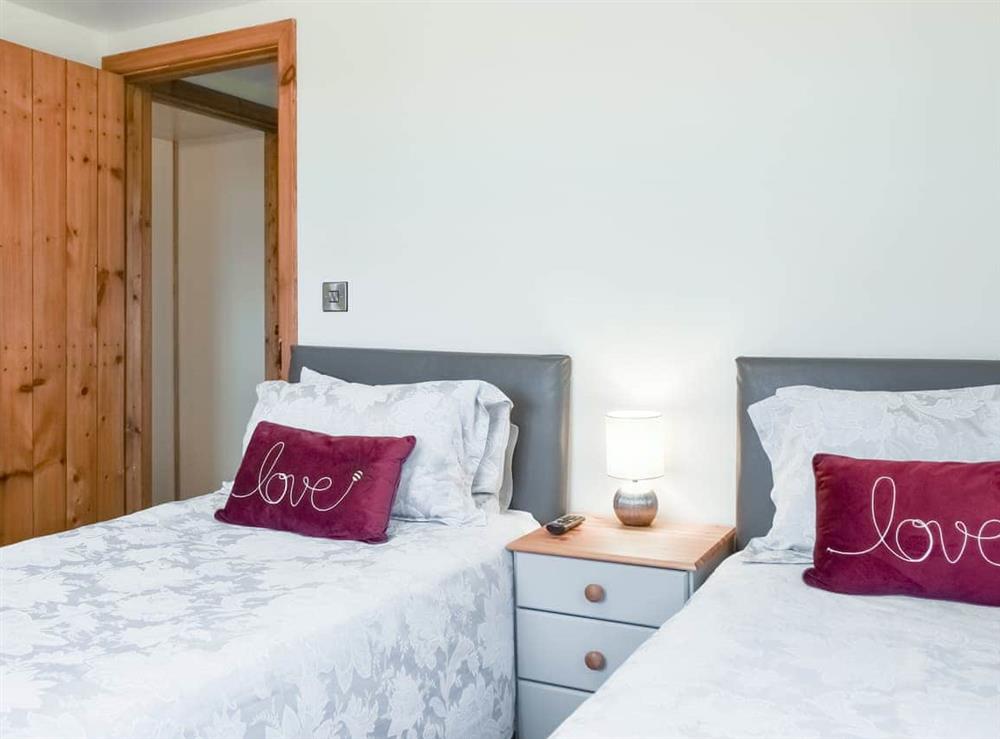 Twin bedroom at Butterfly Annex in Ilfracombe, Devon