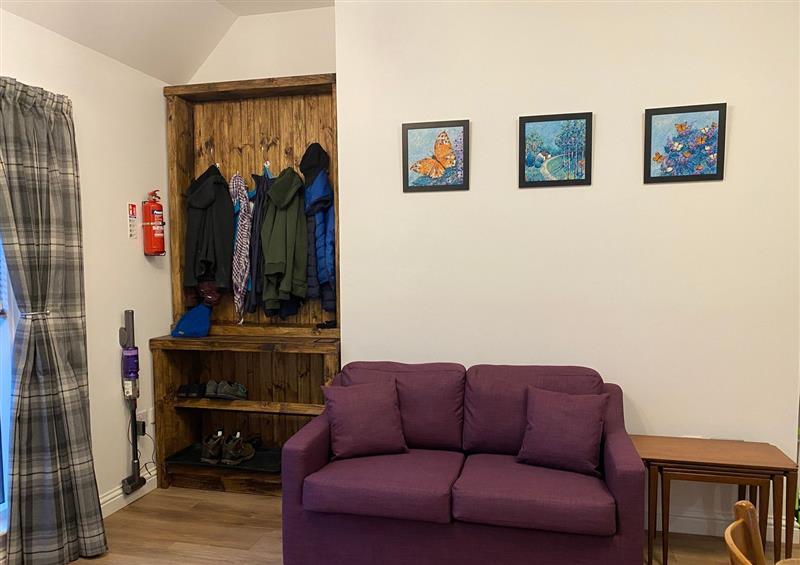 The living area at Butterfly Cottage, Grantown-On-Spey