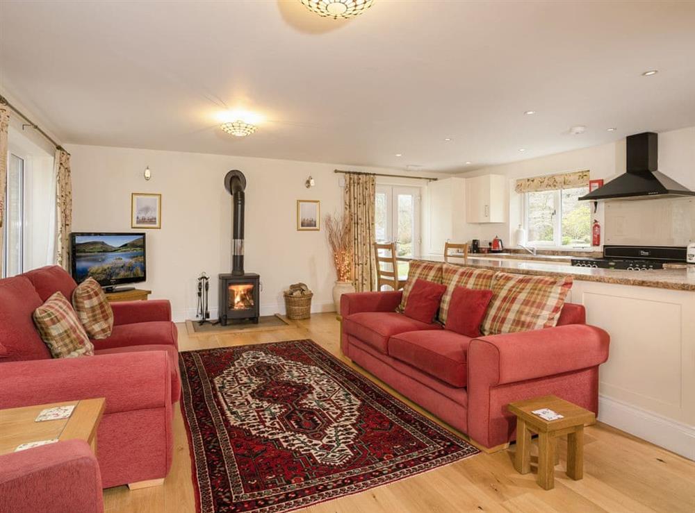 Living area at Butterfly Cottage in Kendal, Cumbria