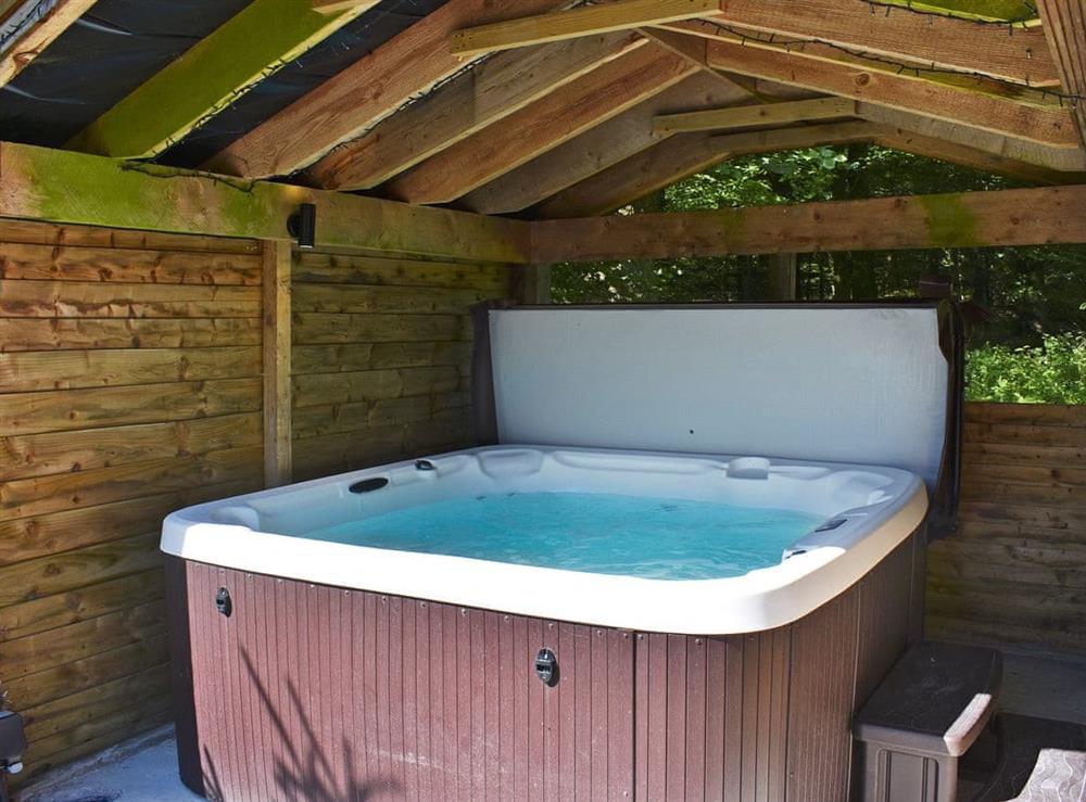 Luxurious hot tub (photo 2) at Butterfly Cottage in Kendal, Cumbria