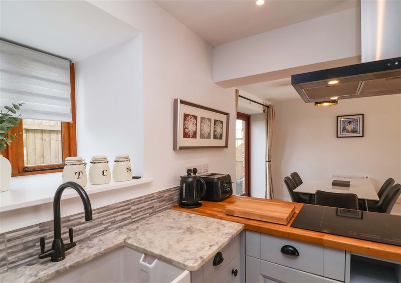 The kitchen at Butterfly Days, Parkham