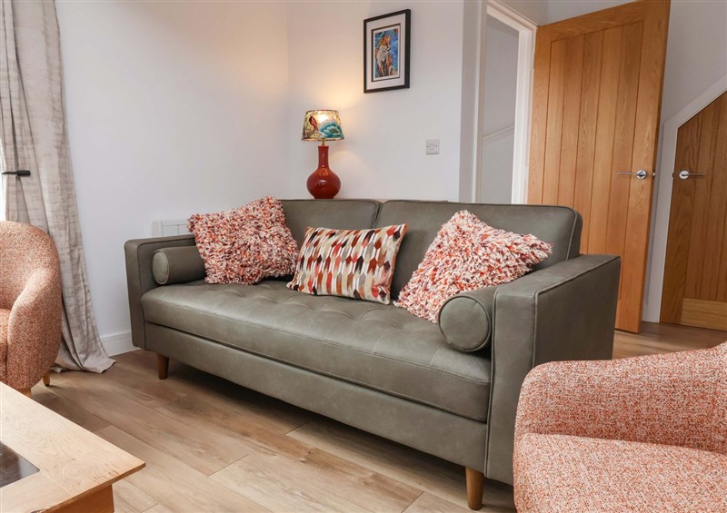 The living room at Butterfly Days, Parkham