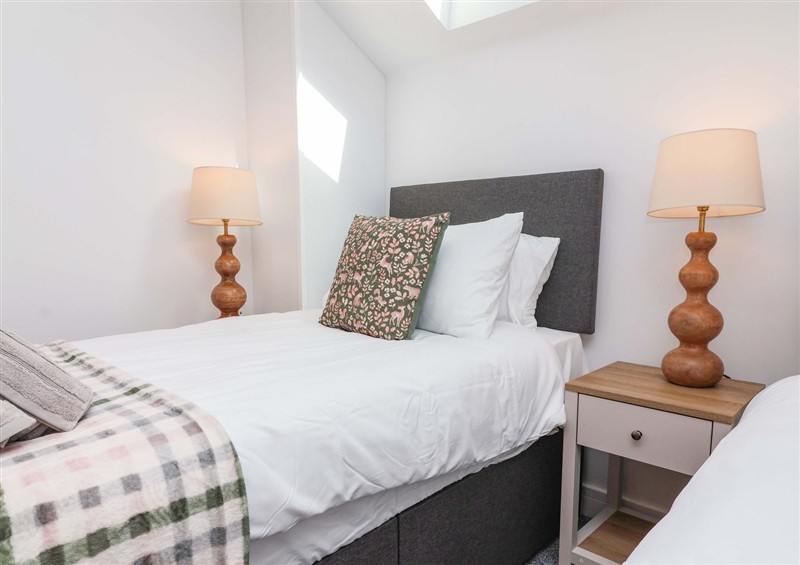 This is a bedroom at Butterfly Days, Parkham