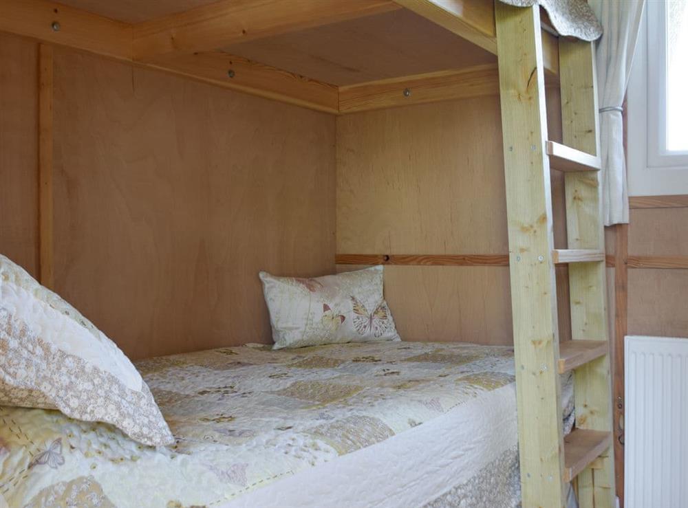 Bunk bedroom at Butterfly Lodge in Saron, Dyfed
