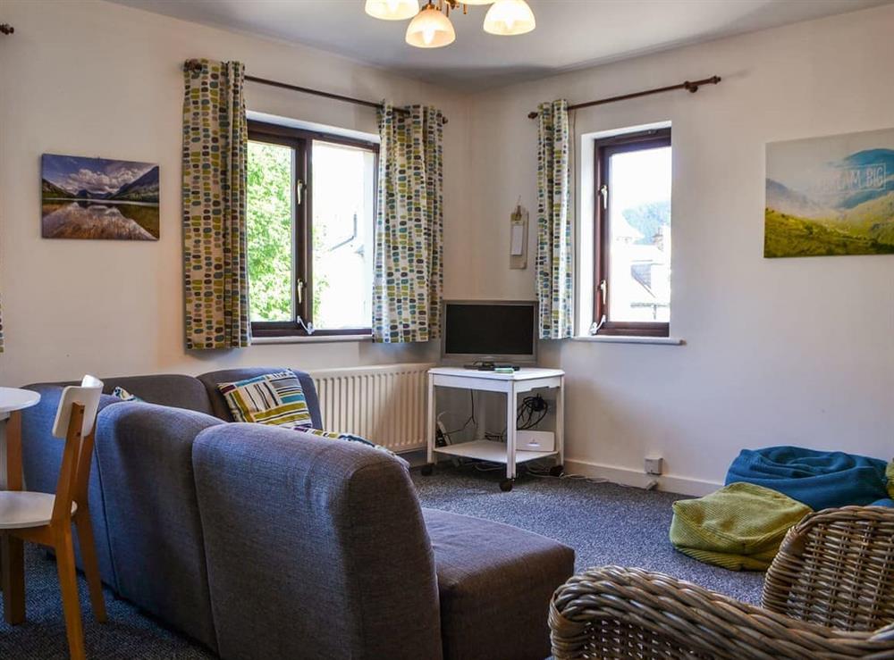 Living room at Buttermere Apartment in Keswick, Cumbria