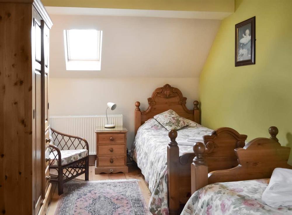 Twin bedroom at Buttermilk Cottage in Tetney, near Cleethorpes, Lincolnshire