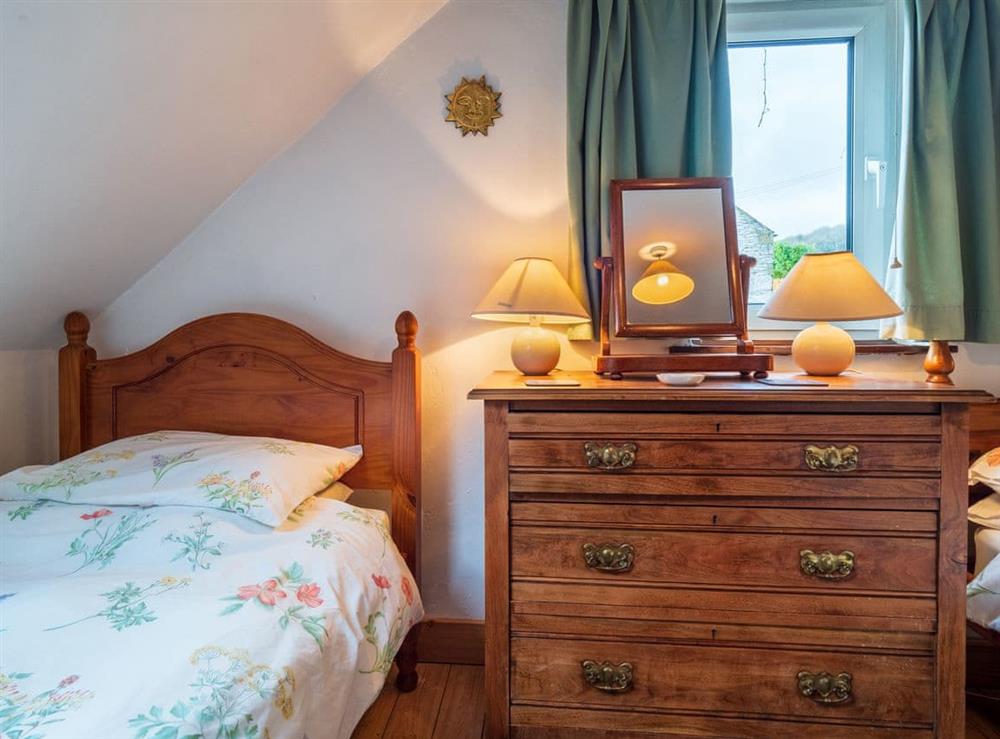 Inviting bedroom with lovely decor at Buttermilk Cottage in Youlgreave, near Bakewell, Derbyshire