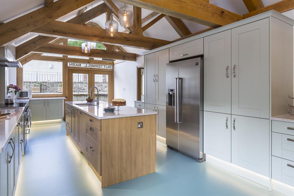 Beautifully designed, well equipped kitchen area at Butterwell Barn in , Nr Dartmouth