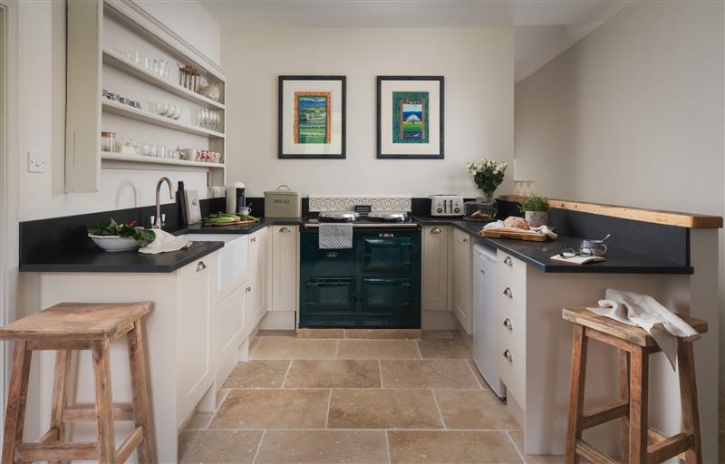 The kitchen at Butterwell Cottage at Collihole, Chagford