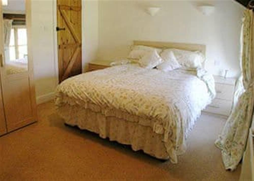 Double bedroom at Buzzard Barn in St Martin, Nr Helston, Cornwall., Great Britain