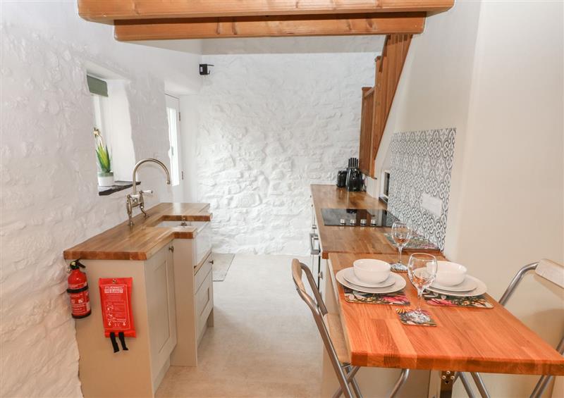 This is the kitchen at Buzzard Cottage, Talbenny near Broad Haven