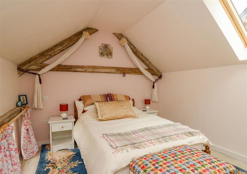 This is a bedroom at Buzzards Breg, Rhulen near Builth Wells
