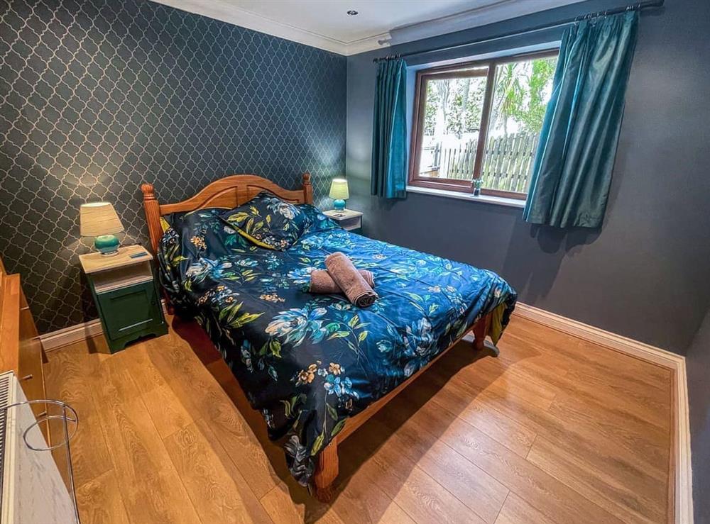 Double bedroom at Buzzards Cottage in North Country, nr Redruth, Cornwall