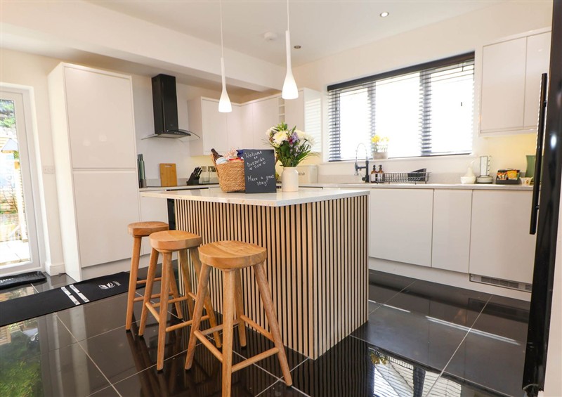 The kitchen at Buzzards View, Dyserth