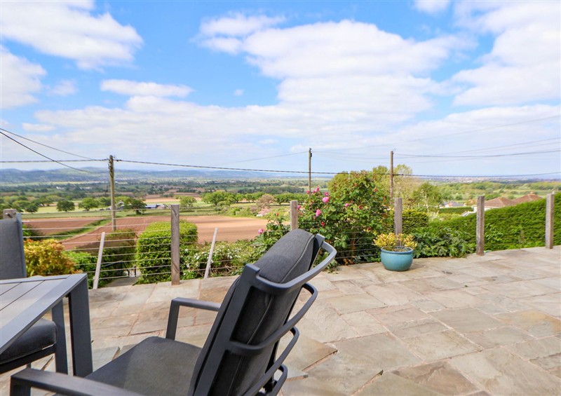 The perfect place to take seat at Buzzards View, Dyserth