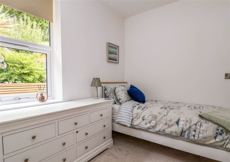 This is a bedroom at Buzzards View, Dyserth