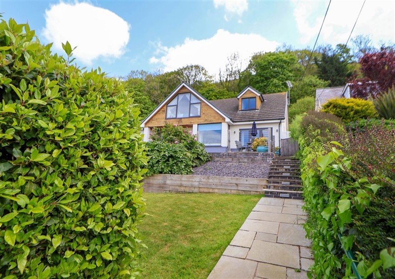 This is the garden (photo 2) at Buzzards View, Dyserth
