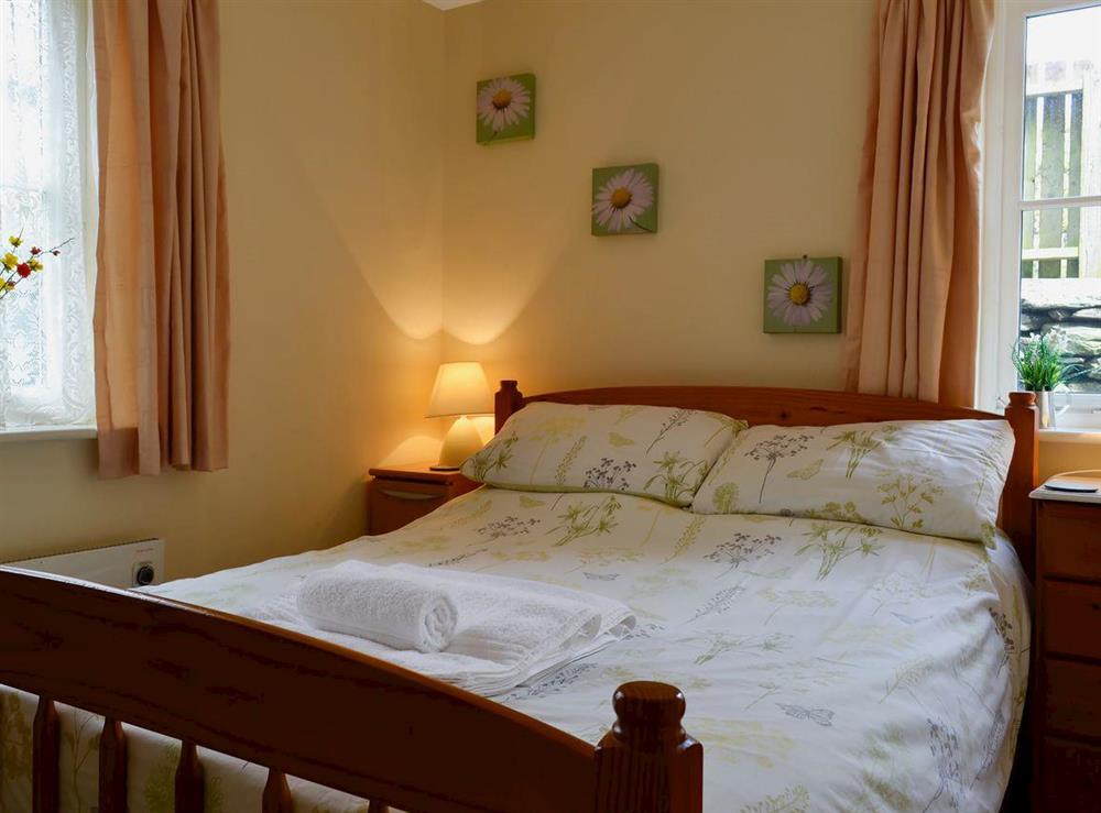 Comfortable double bedroom at Hen Ysgubor, 