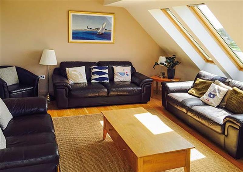 Enjoy the living room at Bwthyn Awel, Church Bay near Cemaes Bay
