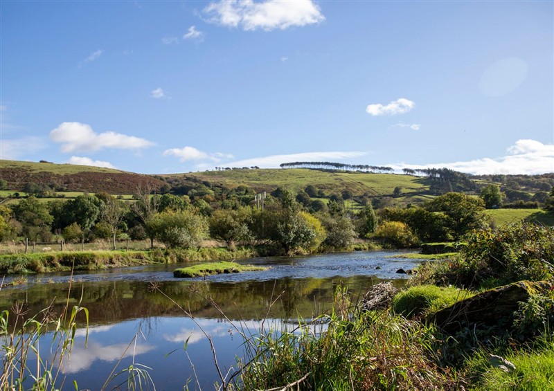 The area around Bwthyn Bach Brefi at Bwthyn Bach Brefi, Llanddewi-Brefi