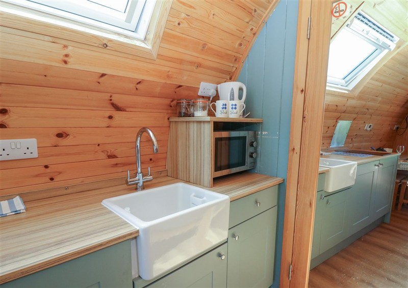 This is the kitchen at Bwthyn Bach Brefi, Llanddewi-Brefi