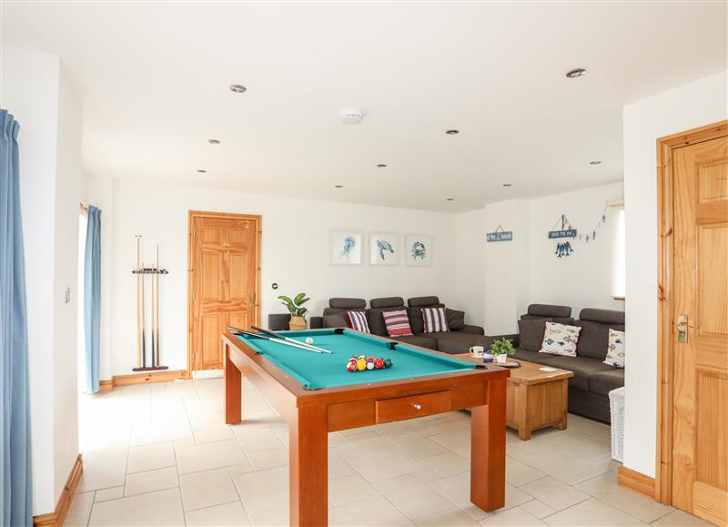This is the living room at Bwthyn, Borth-y-Gest