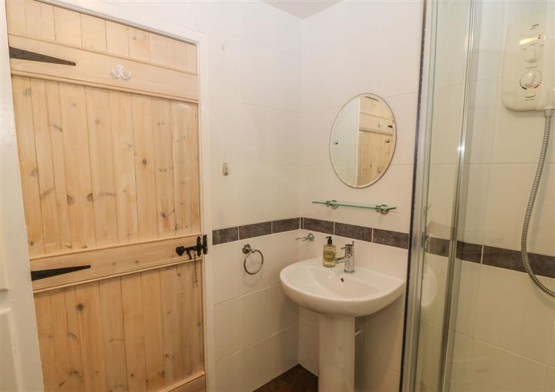 This is the bathroom (photo 2) at Bwthyn Cerrig Man (Pebble Cottage), Morfa Nefyn