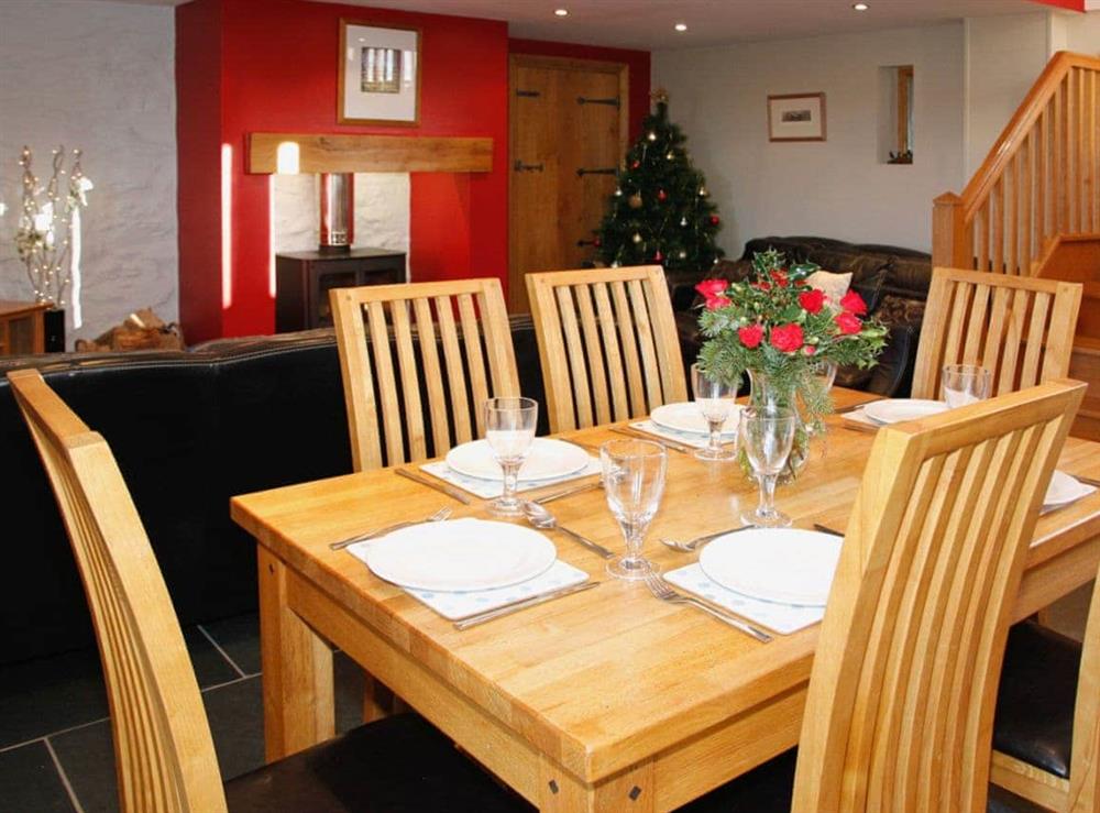 Dining room at Bwthyn Derwen in Ystrad Meurig, Ceredigion., Dyfed
