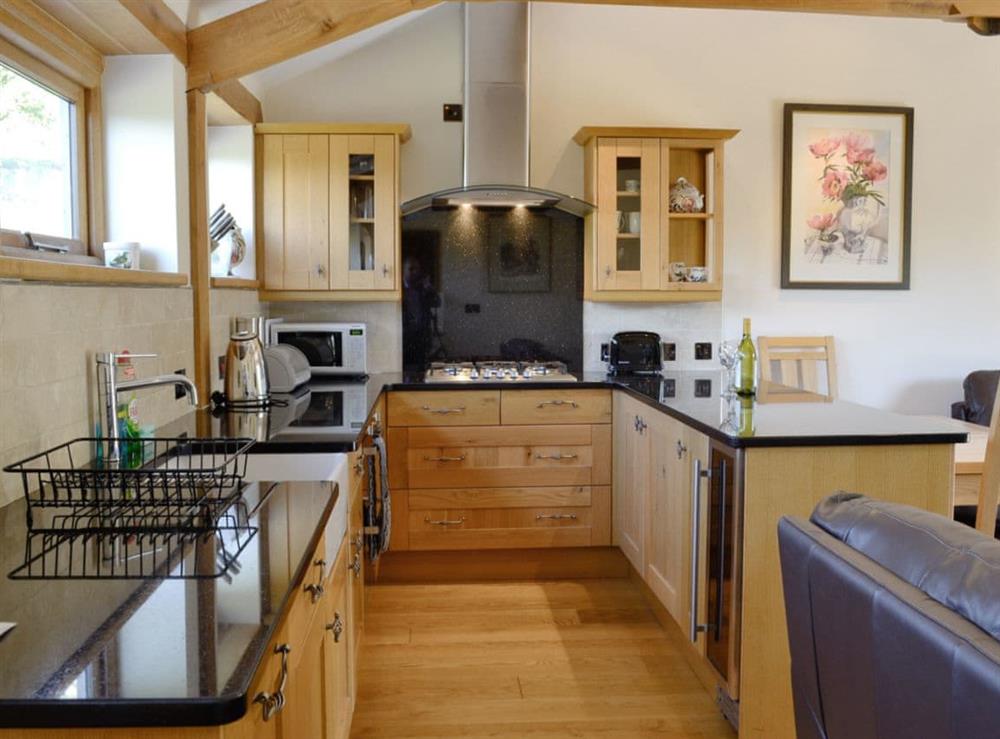 Open plan living/dining room/kitchen (photo 5) at Bwthyn Llwynog in Penrhyndeudraeth, Gwynedd