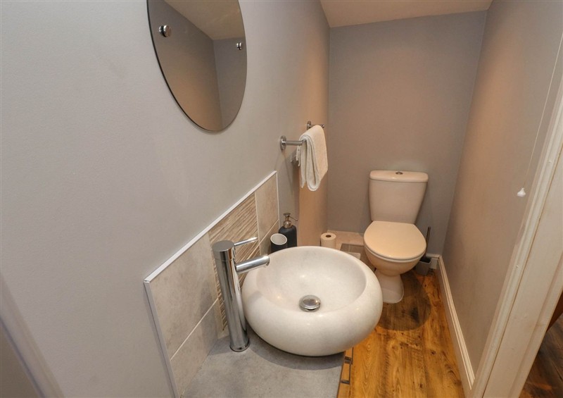 This is the bathroom at Bwthyn Mair, Llangefni