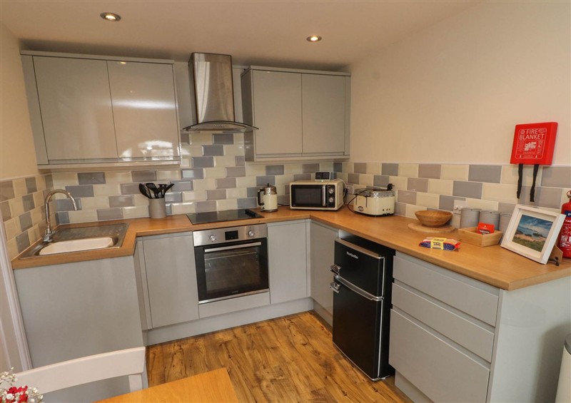 This is the kitchen at Bwthyn Mair, Llangefni