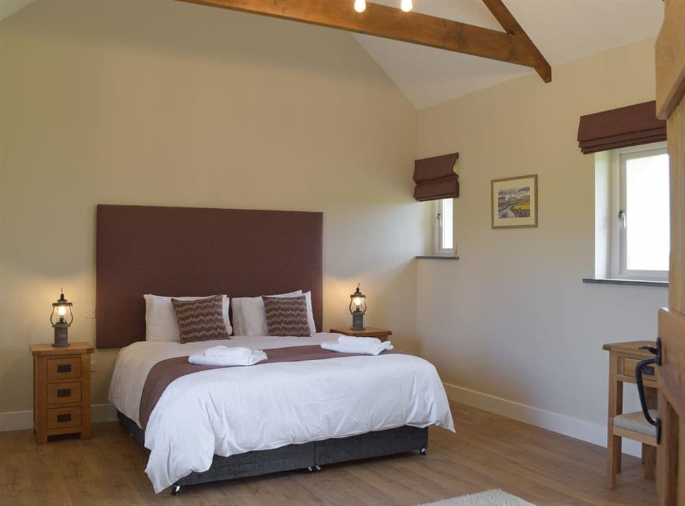 Double bedroom at Bwthyn Y Bugail in Abercych, near Newcastle Emyln, Dyfed