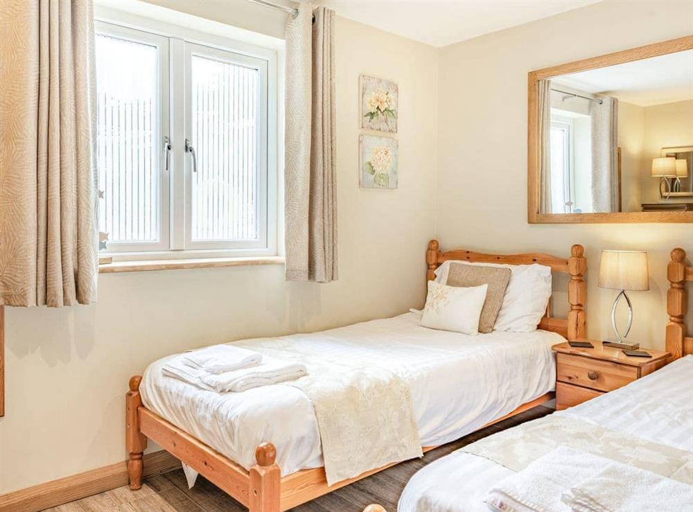 Twin bedroom at Bwthyn Y Bwlch in St Davids, Pembrokeshire, Dyfed