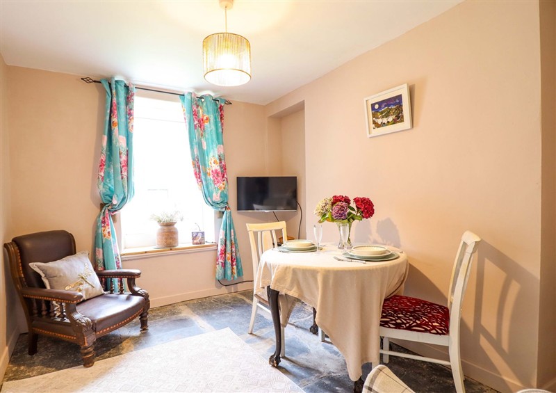 The living room at Bwthynbach, Porthmadog