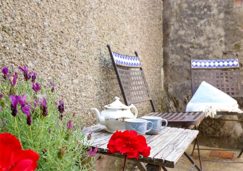 This is the garden at Bwthynbach, Porthmadog