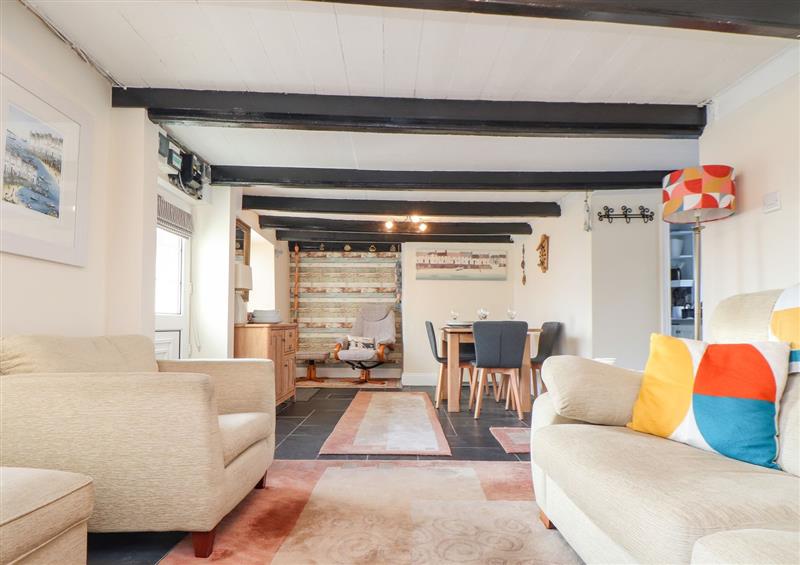 Enjoy the living room at By-sea, Marazion